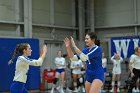 VB vs USCGA  Wheaton College Women's Volleyball vs U.S. Coast Guard Academy. - Photo by Keith Nordstrom : Wheaton, Volleyball